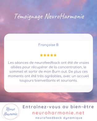 Témoignage NeuroHarmonie (Françoise)