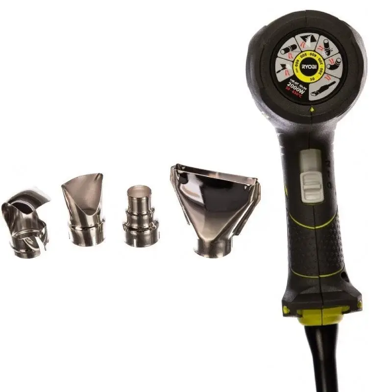 Miniatura: Decapador Ryobi EHG2020LCD/ 2000W/ Incluye 1 Rascador y 4 Boquillas