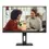 Miniatura: Monitor AOC 24E3QAF 23.8"/ Full HD/ Multimedia/ Regulable en altura/ Negro