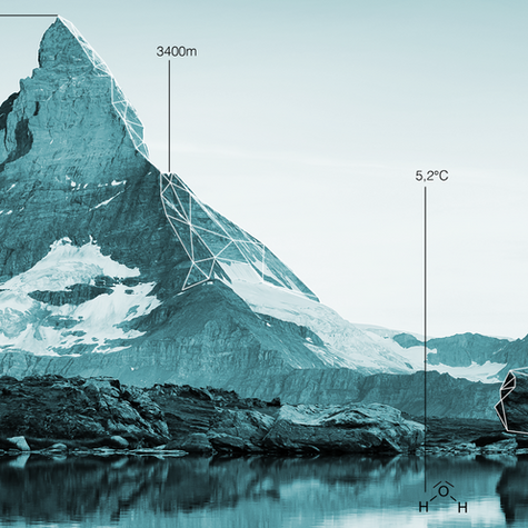 Das Matterhorn-Backdrop der Tricademy