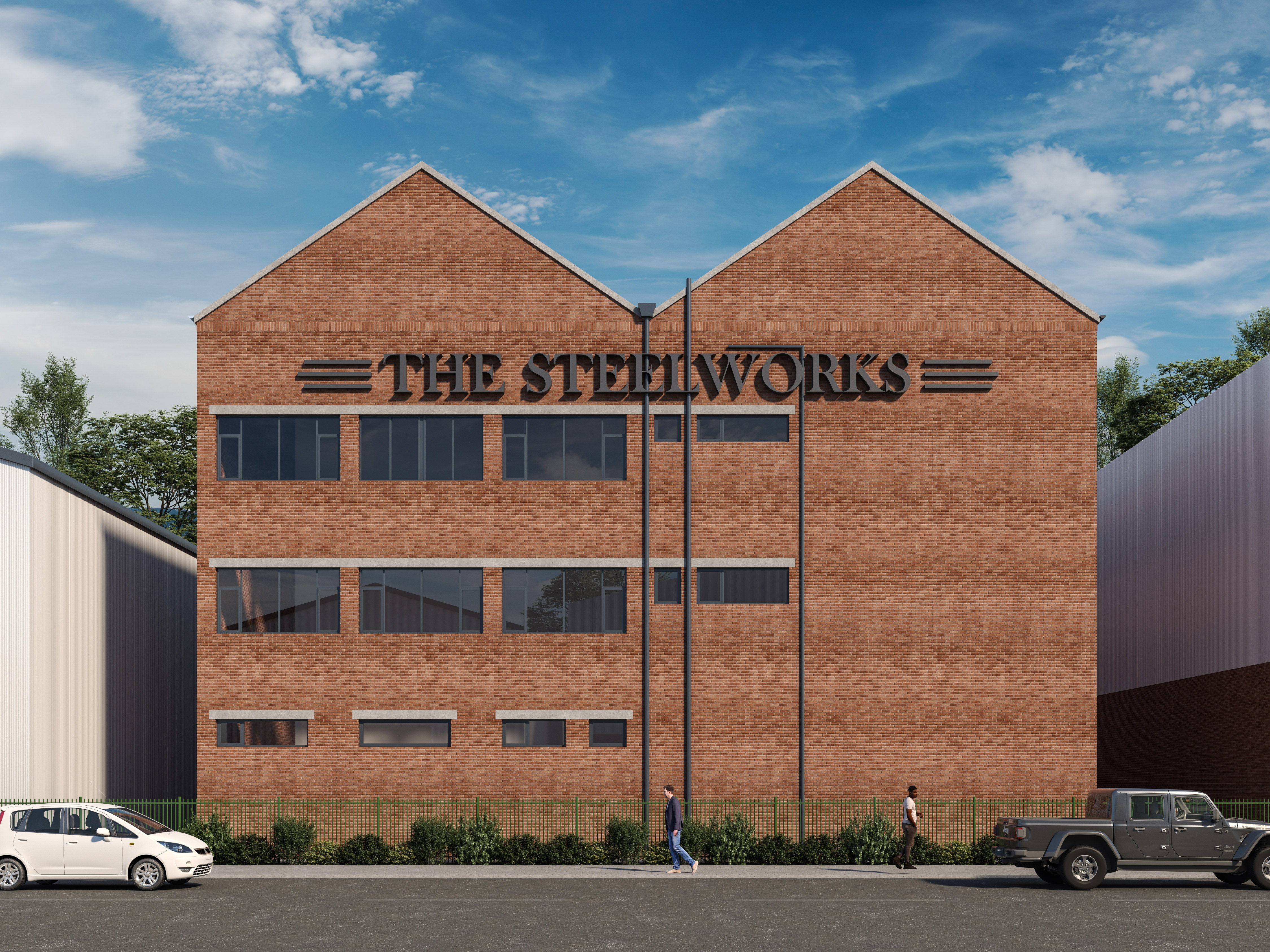 Bruce + Bruce — The Steelworks Offices and workshops Chester for Rammon Properties