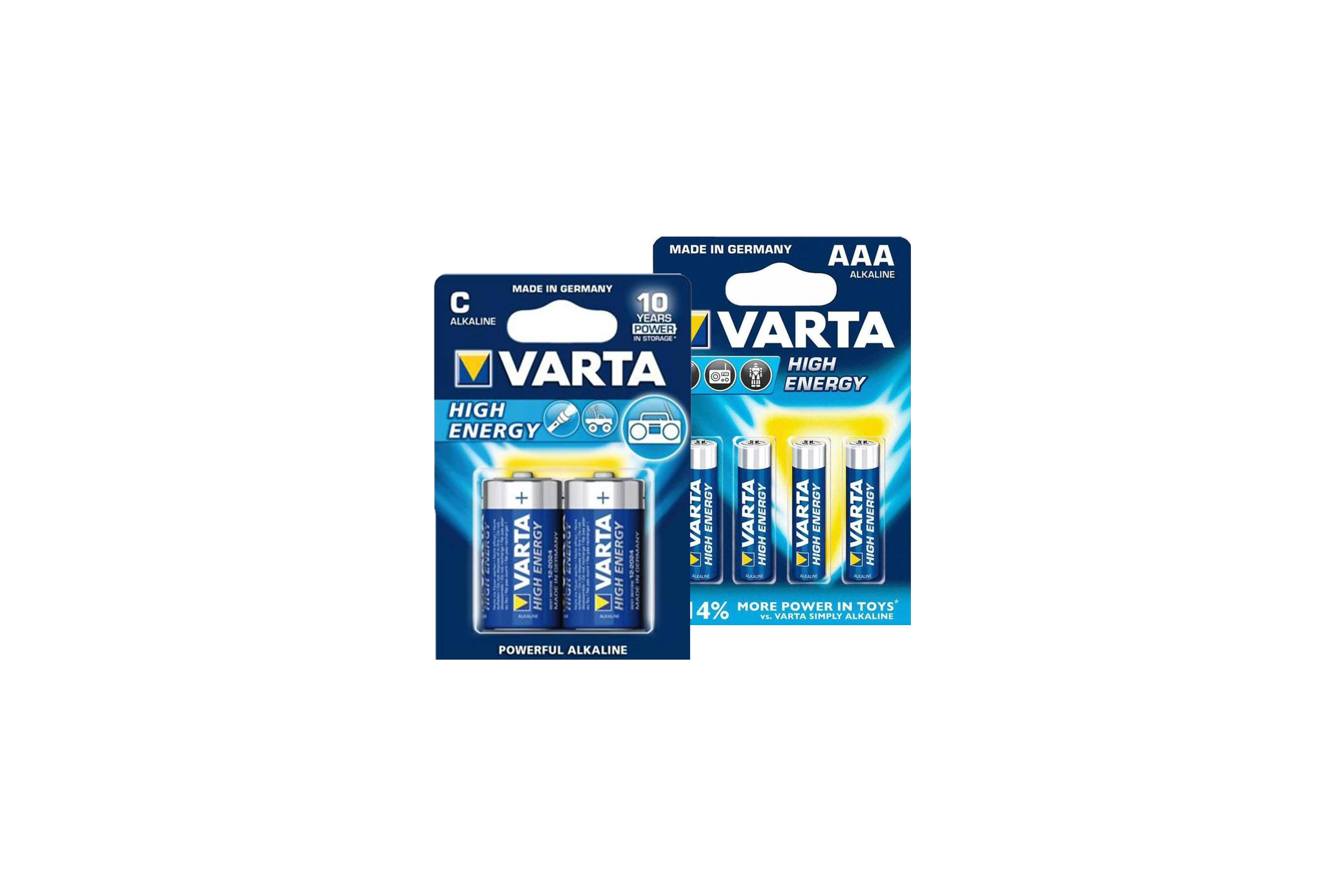 Varta Long Life Power C Akaline Batterij