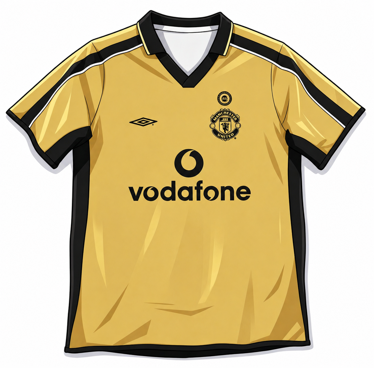 2001/02 Manchester Style Reversible Retro Football Jersey
