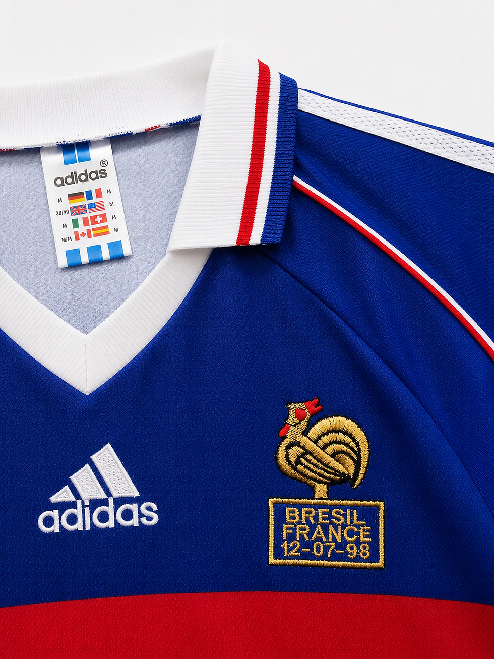 Thumbnail: France 1998 Retro Jersey