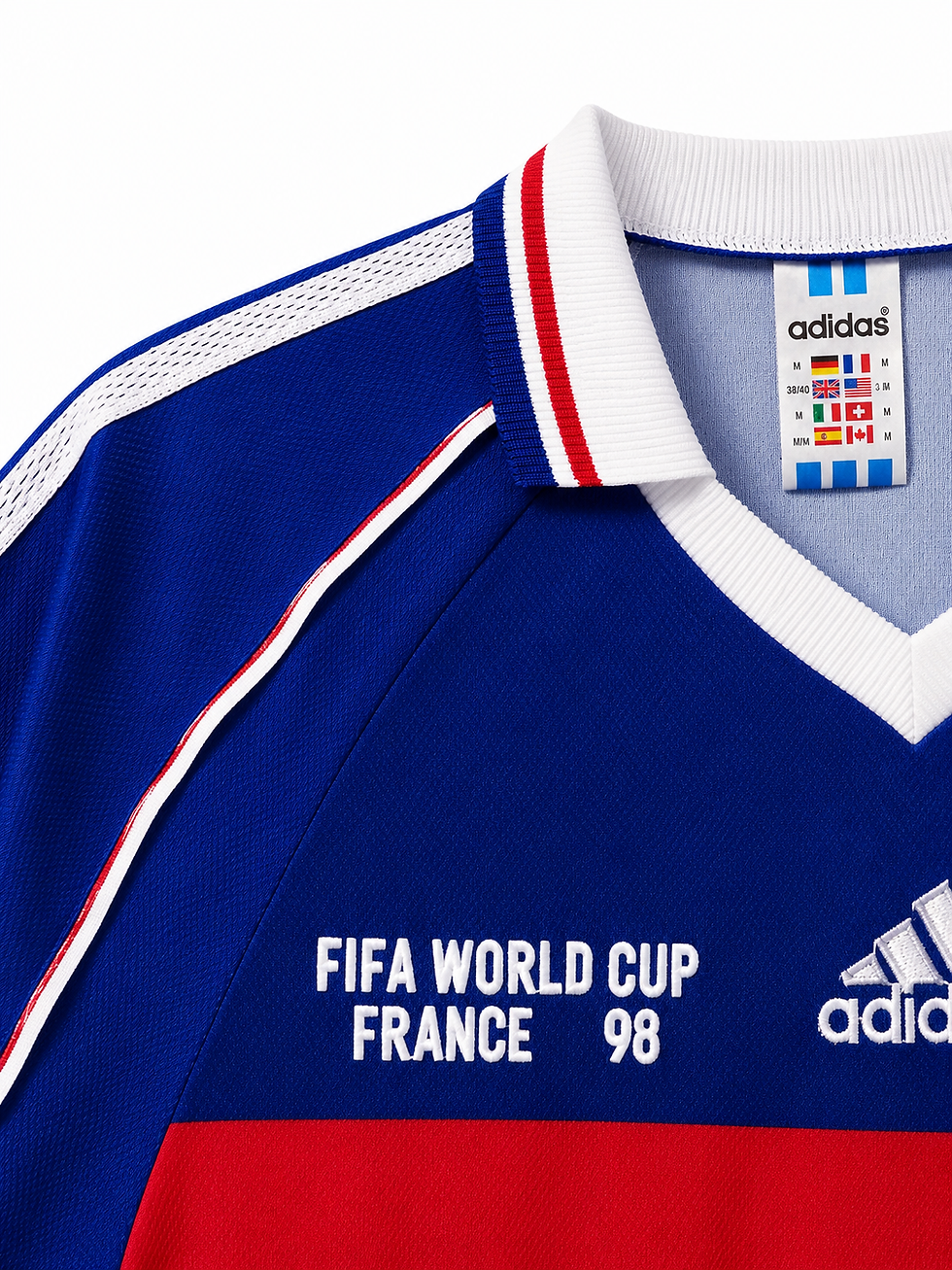 Thumbnail: France 1998 Retro Jersey