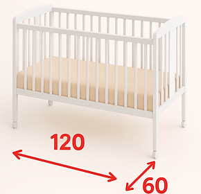 מיטה תינוק נצמדת למיטת ההורים