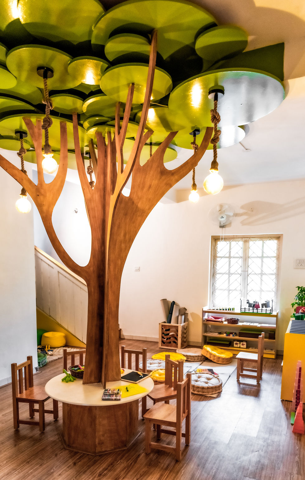 Tree open activity area