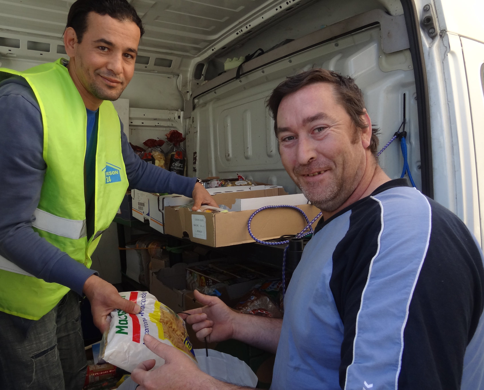 Distribution au camion