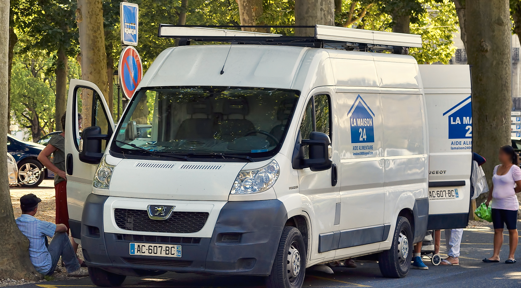 Camion de distribution