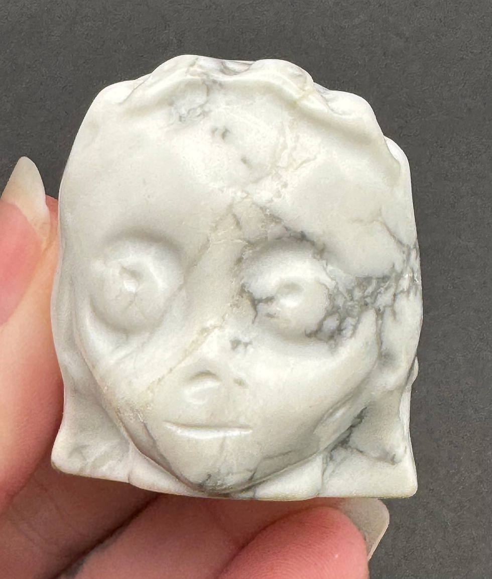 Howlite Carving