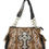 Thumbnail: Texas West Rhinestone Cross Embroidered Western Handbag Purse in 4 colors
