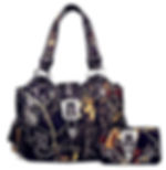 Large Western Concealed Carry Weapon Purse Camo Belt Buckle Handbag / Wallet