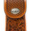 Thumbnail: WesternTooled Floral Leather Horse Concho Belt Loop Cell Phone Holster