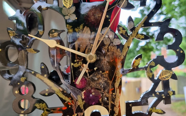 Autumn Clock - 9.5 inch 