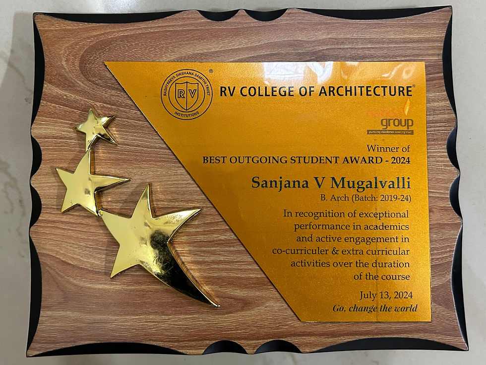 Best Outgoing Student