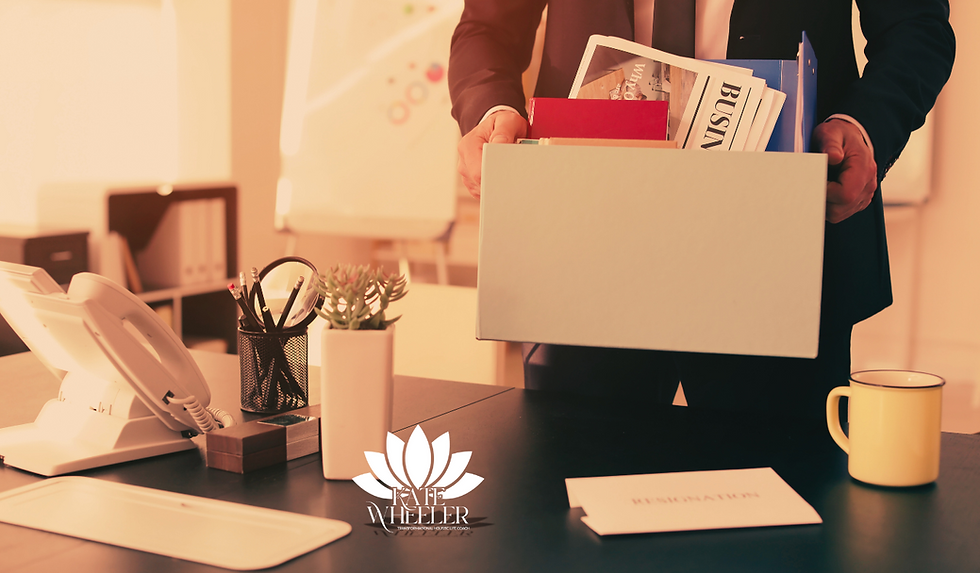 When You Lose the Job, But Find Yourself