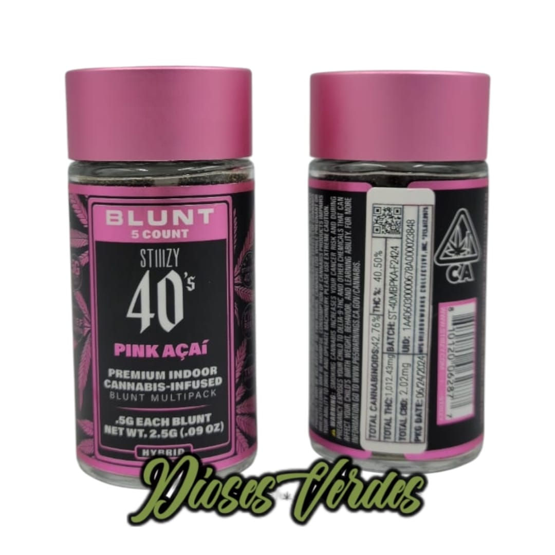 STIIIZY blunts multi pack Pink açaí hybrid 