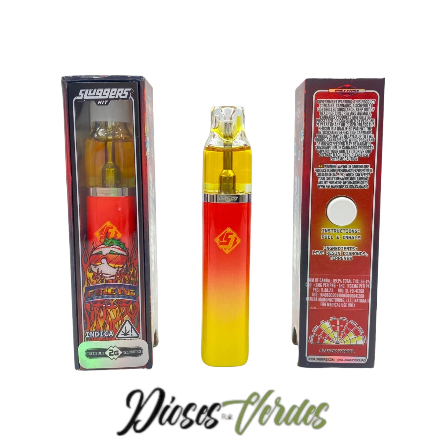 SLUGGERS 2g "FIRE OG"