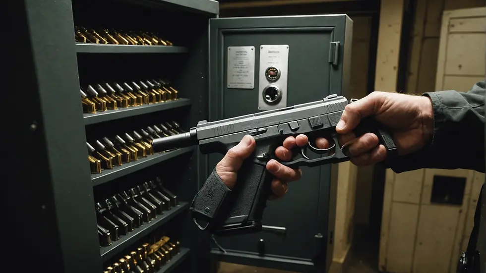 Gun Safe Interior