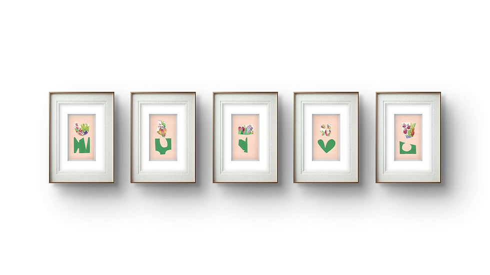 Thumbnail: Une Fleurs 'Naive Peach' No.5