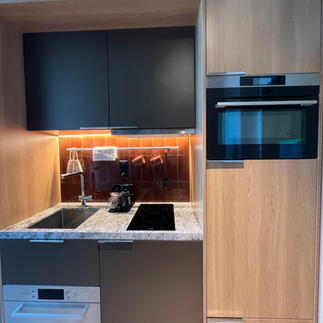 Kitchen in apartment