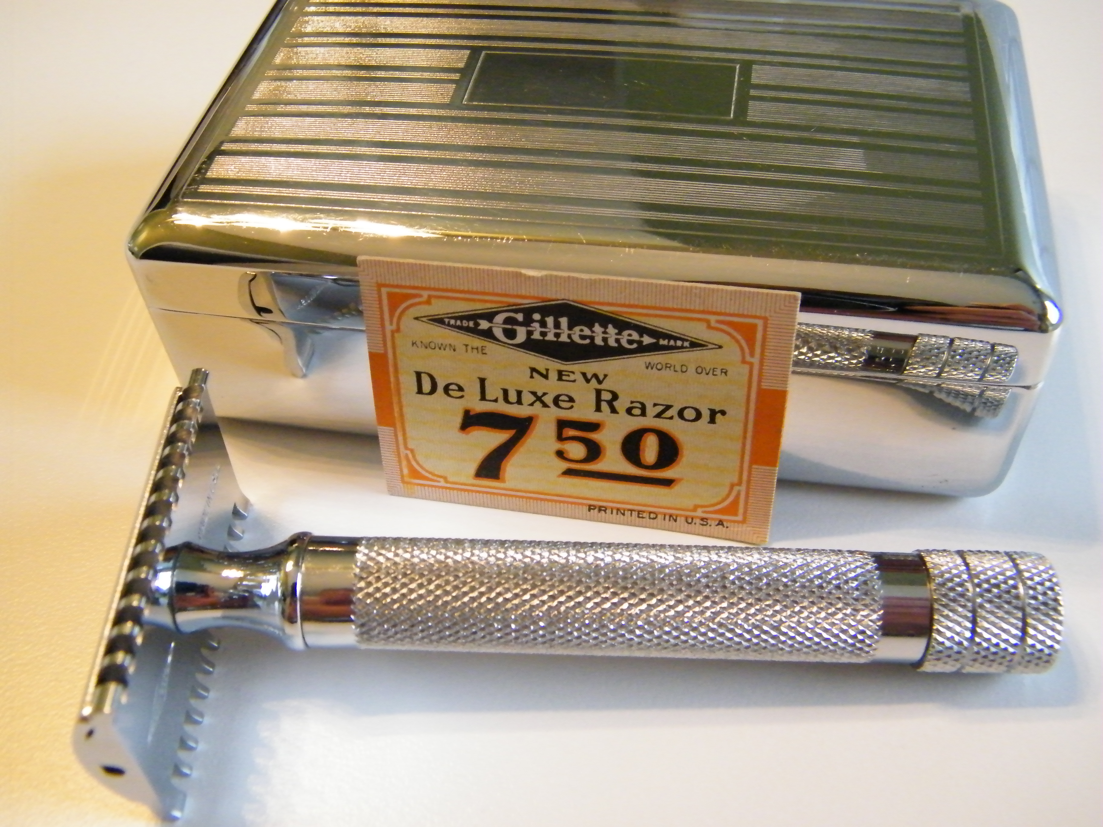 Industrial Art Meets Your Face Classic Gillette Safety Razors