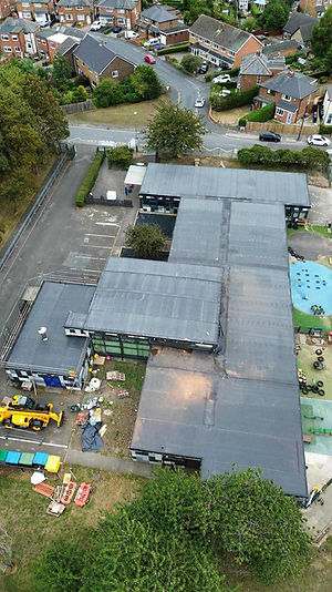 School flat roof
