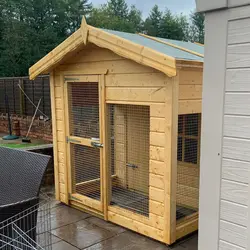 Bespoke rabbit cage