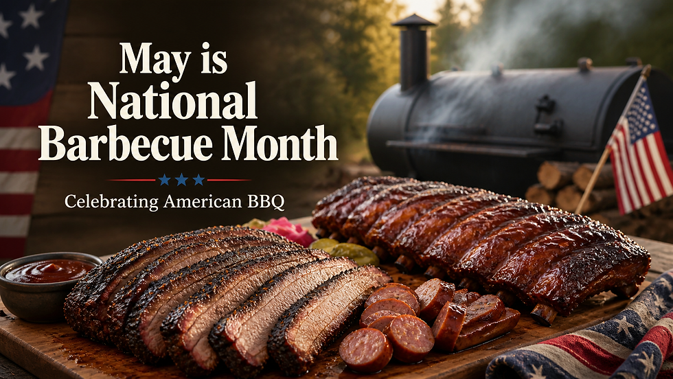 May is National BBQ Month