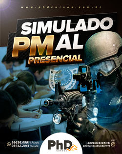 Peça - PhD Cursos - Simulado PM-AL 2020 