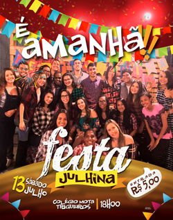 Peça - Festa Julhina EJC Poço 2019 - É a