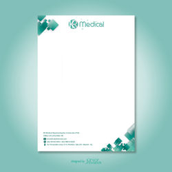 Mockup - Papel timbrado - KR Medical