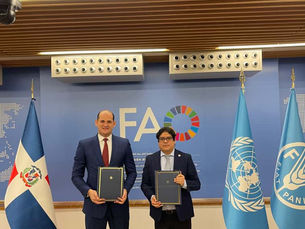 RD y FAO firman un acuerdo para continuar fortaleciendo el Programa de Alimentación Escolar del INABIE