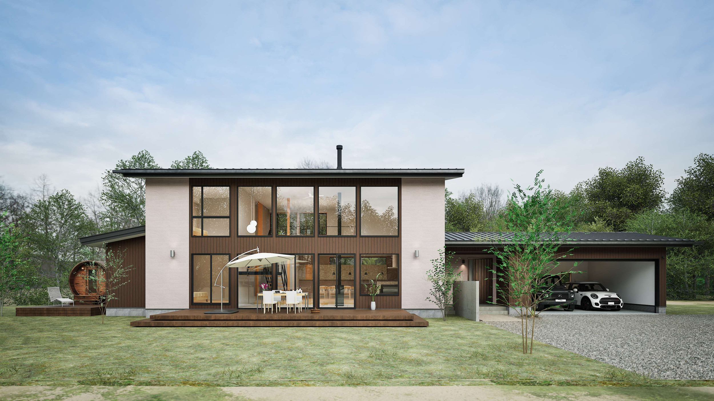 軽井沢町 成沢の家Ⅱ | 軽井沢の新築別荘・高級別荘・別荘建築