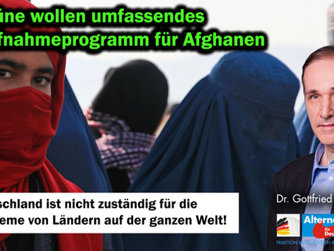 Pressemitteilung: Aufnahmeprogramm für Afghanen