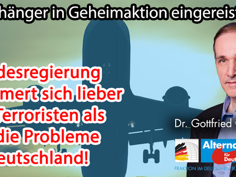 Pressemitteilung: IS-Anhänger eingeflogen