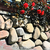 Friesenwall Mauer im Garten Giesekies