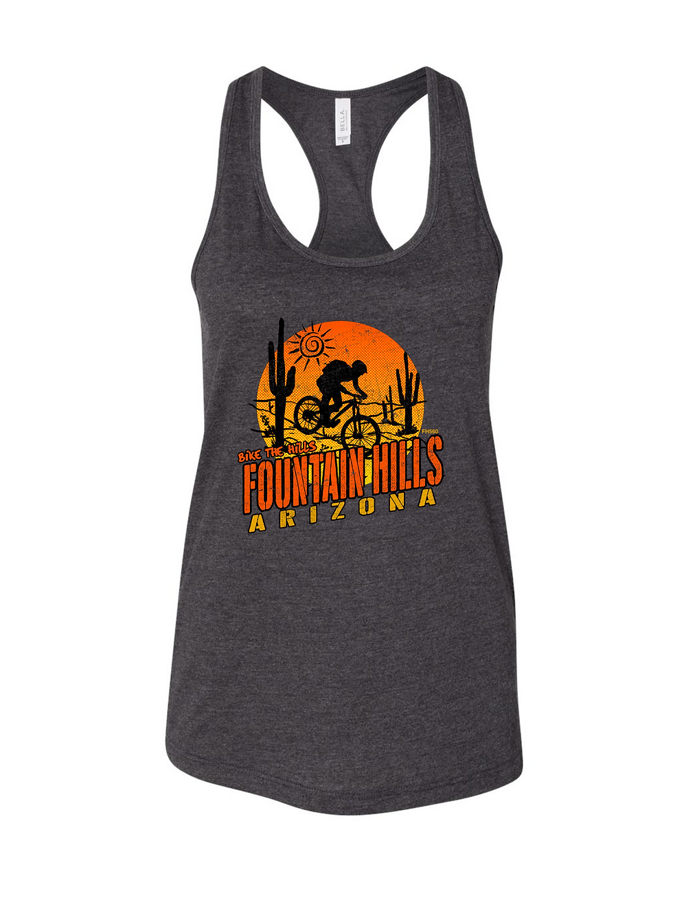 Bike the Hills Tri-blend Tank