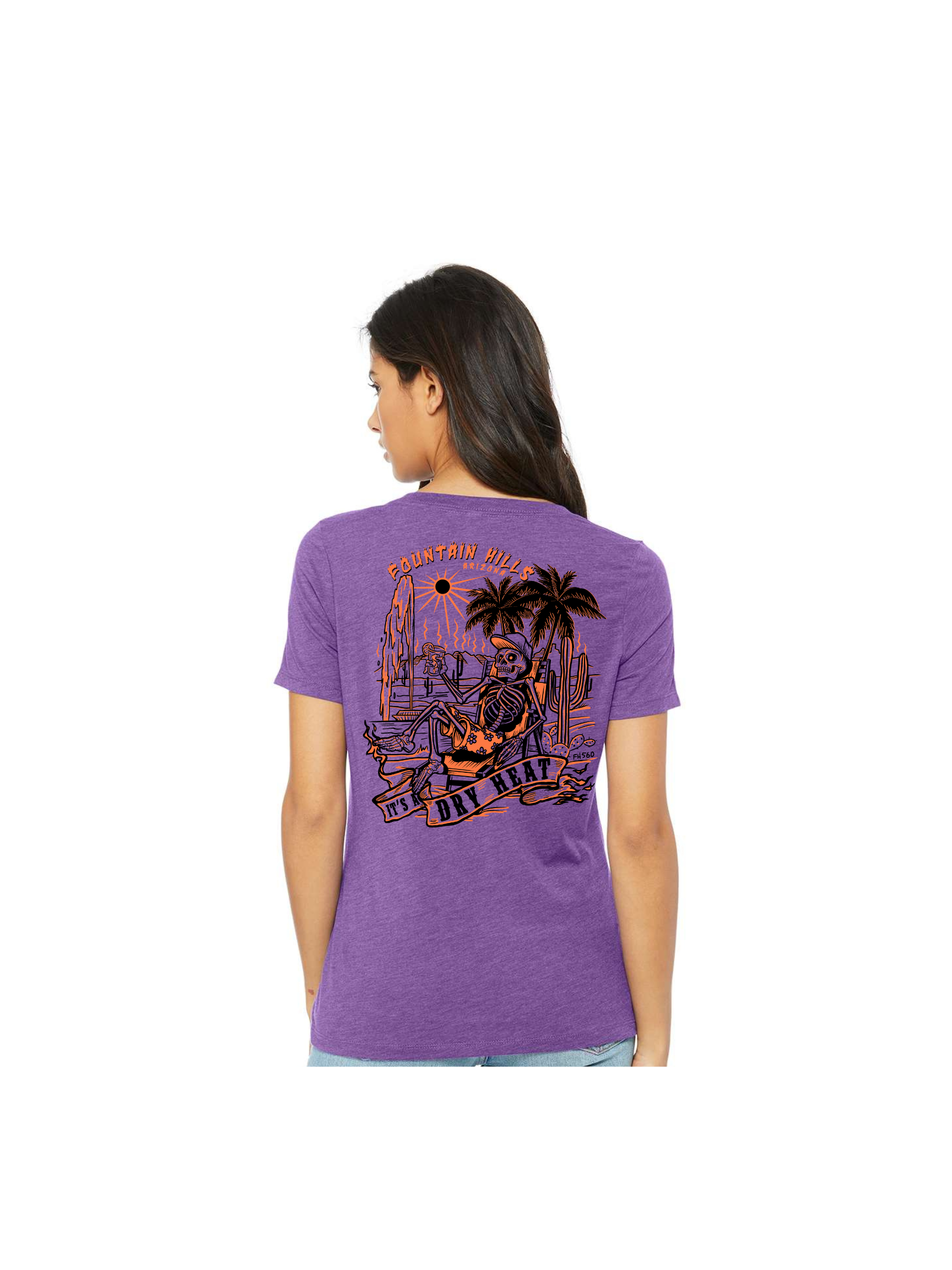 Dry Heat V-neck Tri-blend