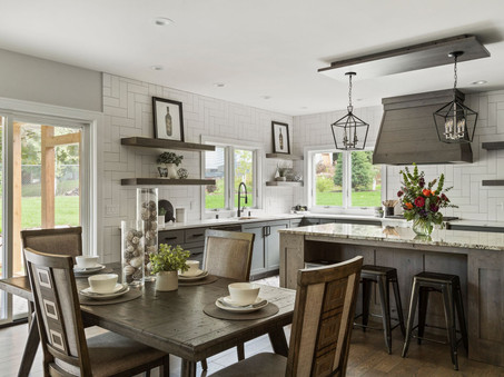 Dining overlooking Kitchen