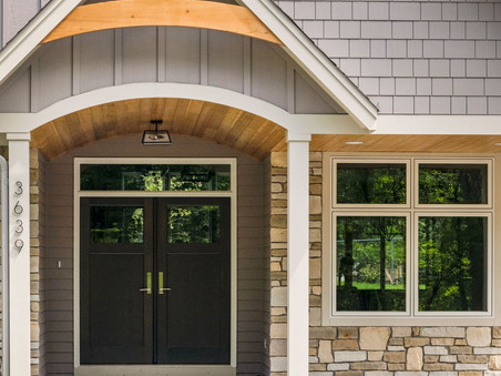 Arched Front Porch