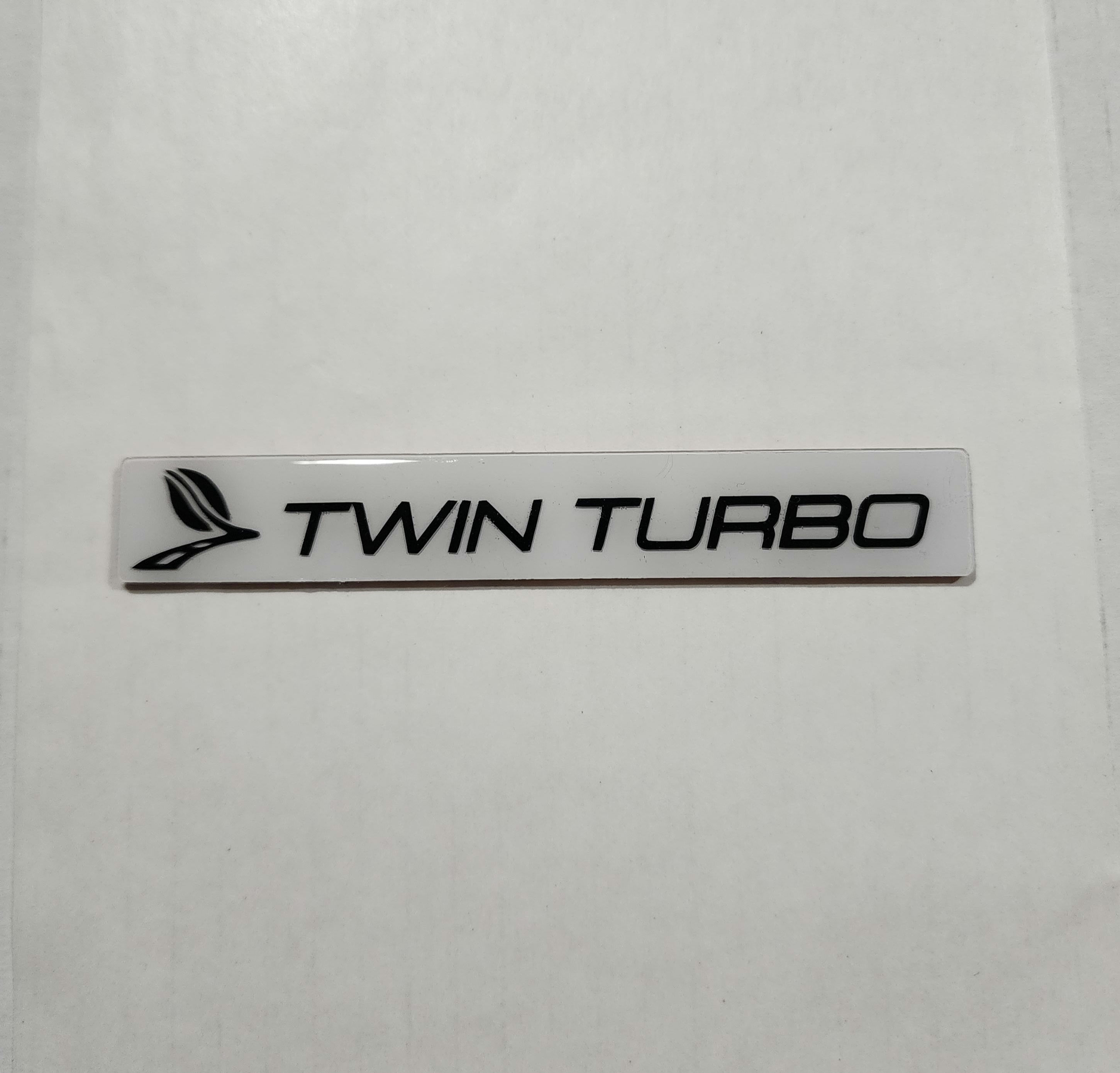 Twin Turbo Badges