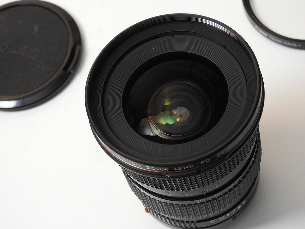 Thumbnail: Canon 20-35mm New FD f 3.5 L Wide Zoom lens for Cine Vintage