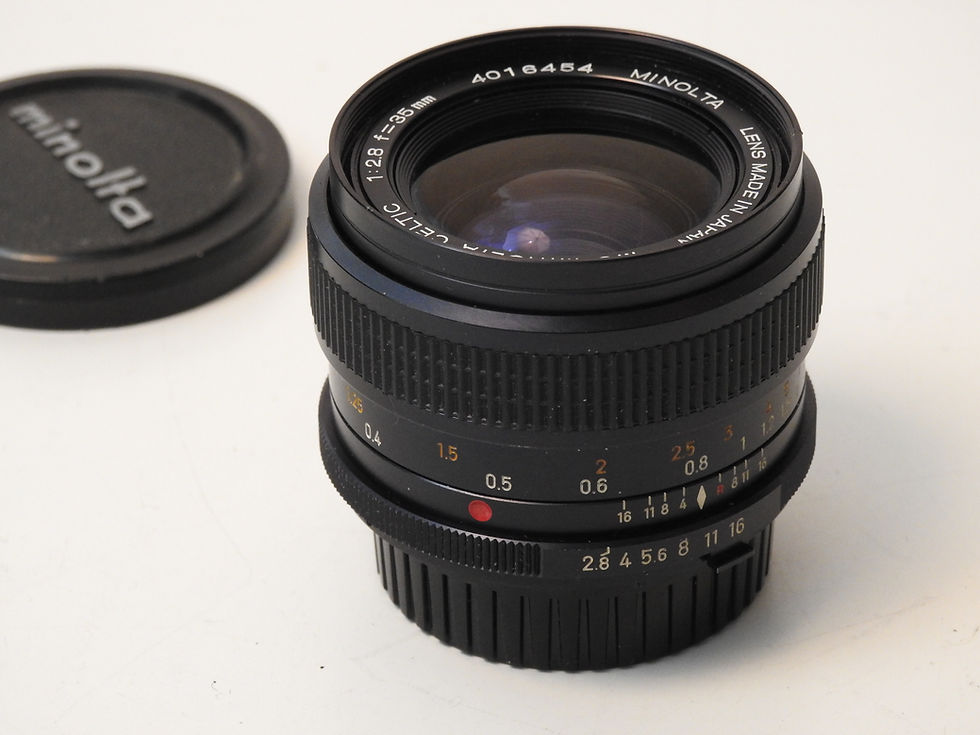 Miniature : Minolta 35mm f 2.8 MC Manual Focus Wide Lens street photography