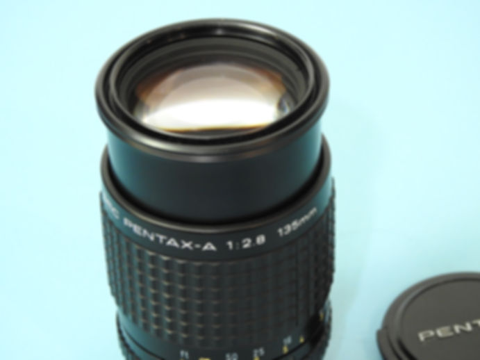 SMC PENTAX-A 135mm F 2.8 FX Prime K mount Portrait Lens Full Fram