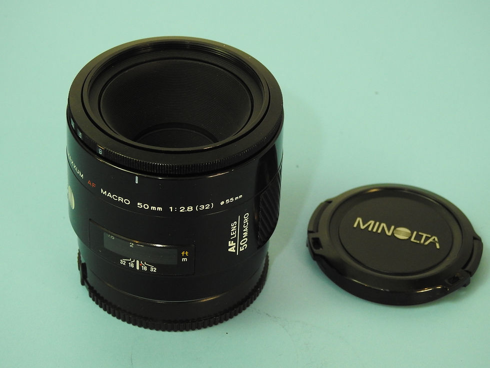 Thumbnail: Minolta MAXXUM AF Macro 50mm F 2.8 (32) Lens Prime SONY