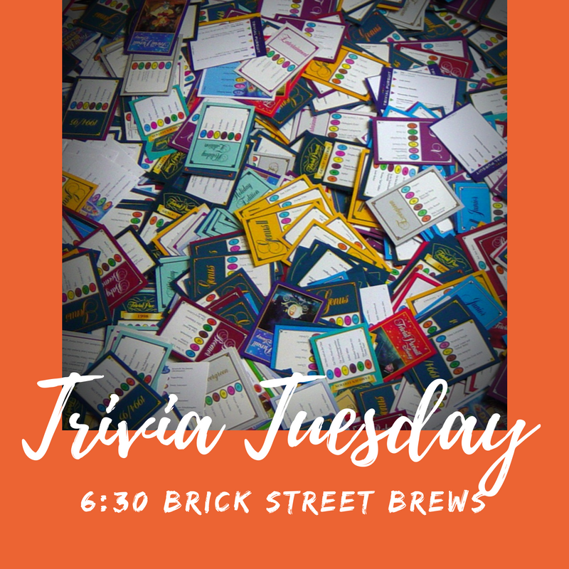 Trivia Tuesdays!