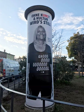 Ohne Kunst und Kultur wird's still