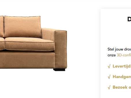 2-Zitsbank of Beige Hoekbank Kiezen?