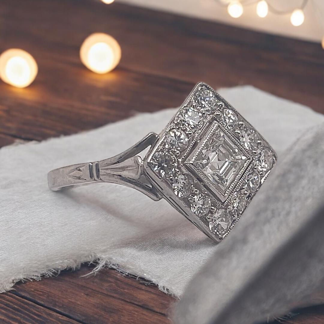 Platinum Diamond Ring